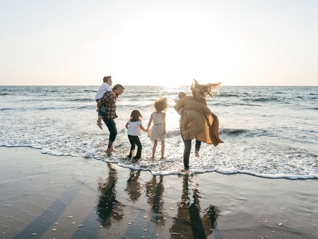 Familienurlaub auf Sylt mit Strandspaziergang